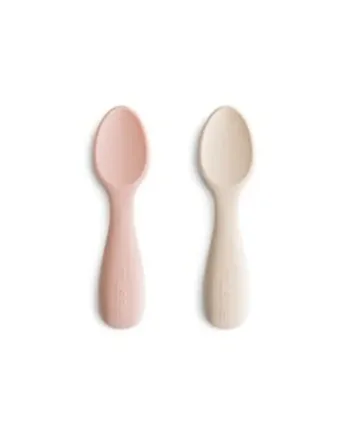Mushie Korte Babyskeer - Blush Shifting Sand