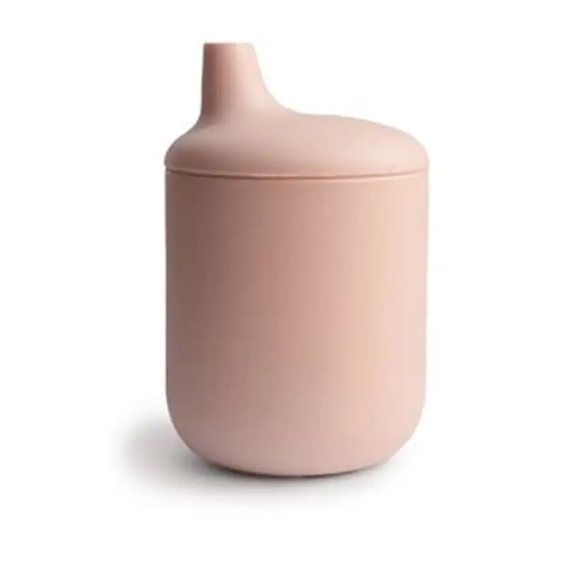 Mushie Silikone Sippy Kop i Blush – Praktisk Tilbud!