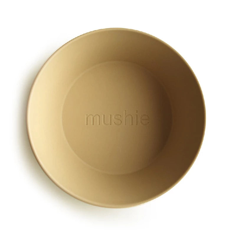 Mushie Skål i Sennep – Elegant og Minimalistisk Design