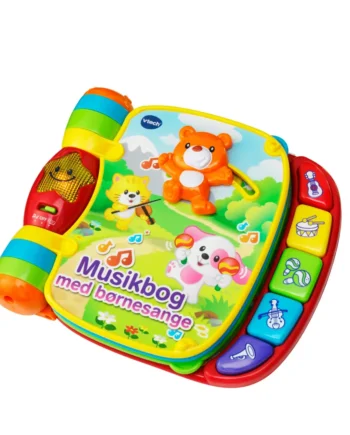 Interaktiv Musikbog Med Børnesange fra Vtech
