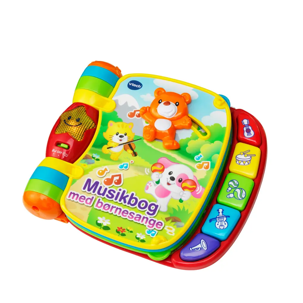 Interaktiv Musikbog Med Børnesange fra Vtech