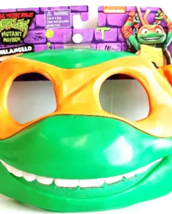 Mutant Mayhem Michelangelo Maske – Fantastisk børnekostume
