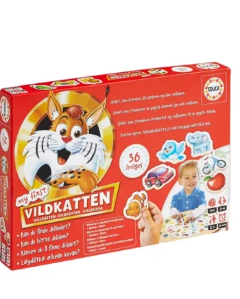 My First Vildkatten - Sjovt Huskespil til Børn