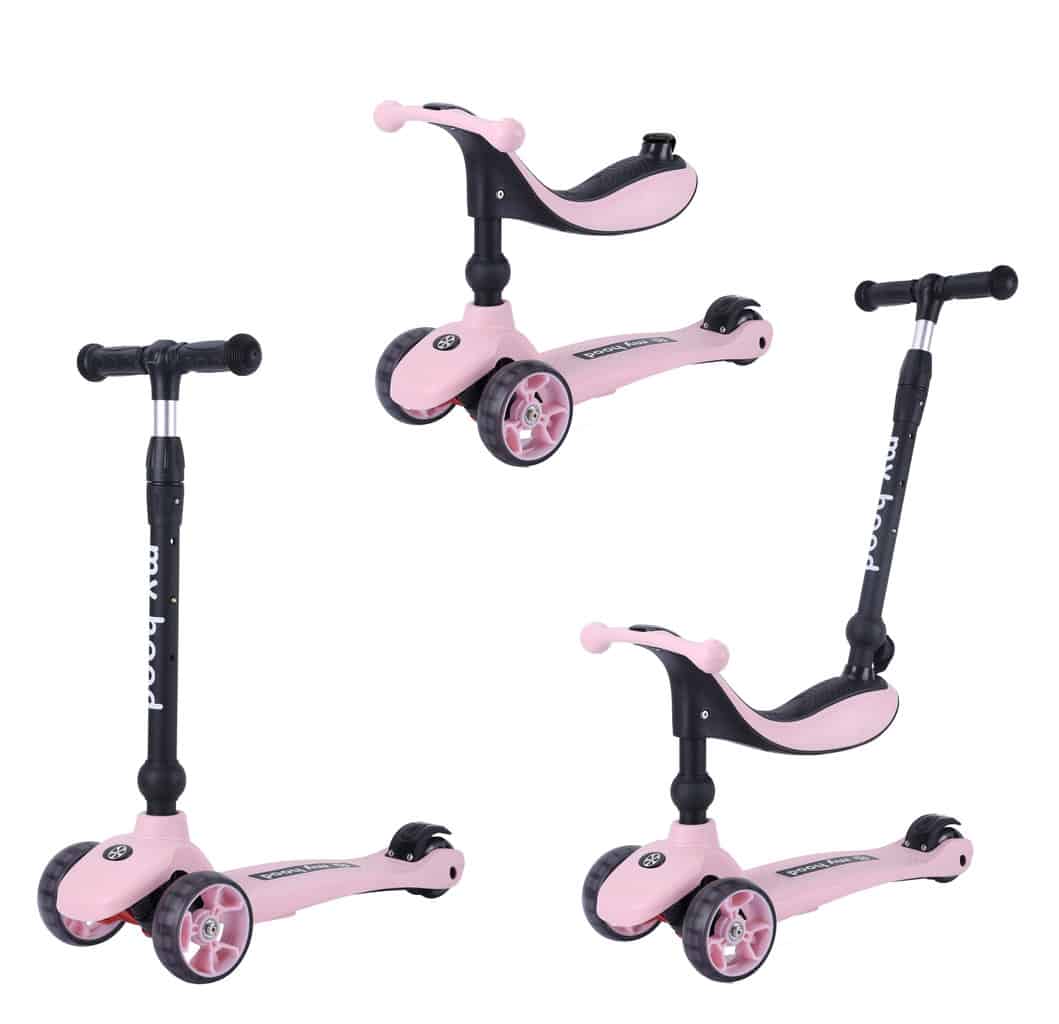 My Hood Kick N Ride 3i1 – Rosa Legetøj Tilbud!