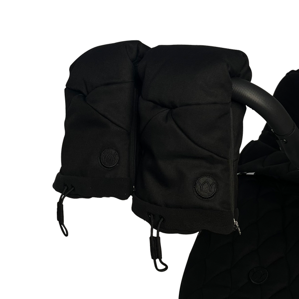 Najell Barnevognshandsker - Matte Black Tilbud!
