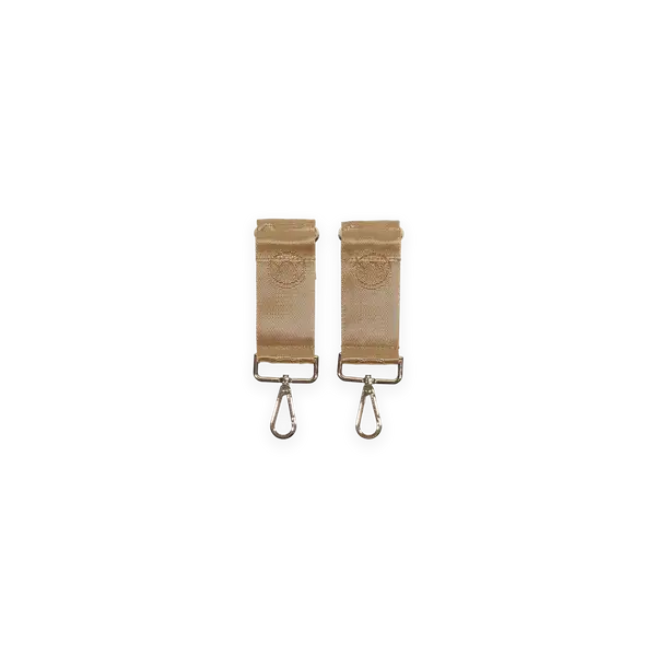 Najell Barnevognskrog - Linen Beige til Nem Fastgørelse