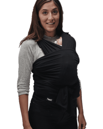 Najell Vikle - Charcoal Black til Nem Bæring af Dit Barn