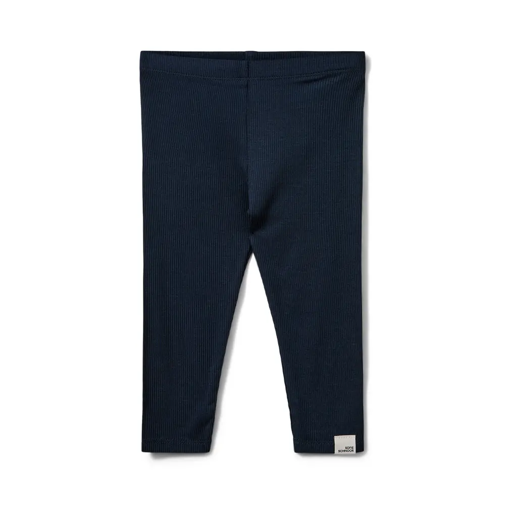Bløde rib leggings til børn fra Sofie Schnoor - Udsalg!
