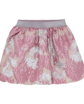 Elegant kort skørt med blød elastisk talje fra Minymo