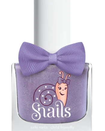 Giftfri Lilla Neglelak til Børn - Purple Comet fra Snails