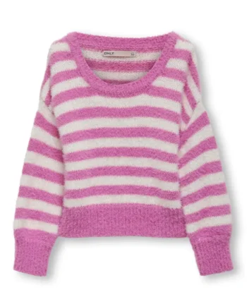 Newpiumo Langærmet Pullover - Super Pink Tilbud!