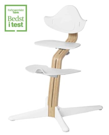 Nomi Højstol i Bøg - Natural White til dit barn