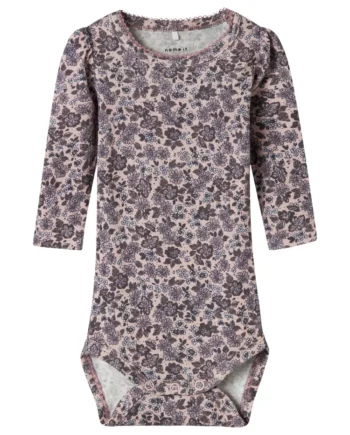Oalia Langærmet Bodystocking - Burnished Lilac 86