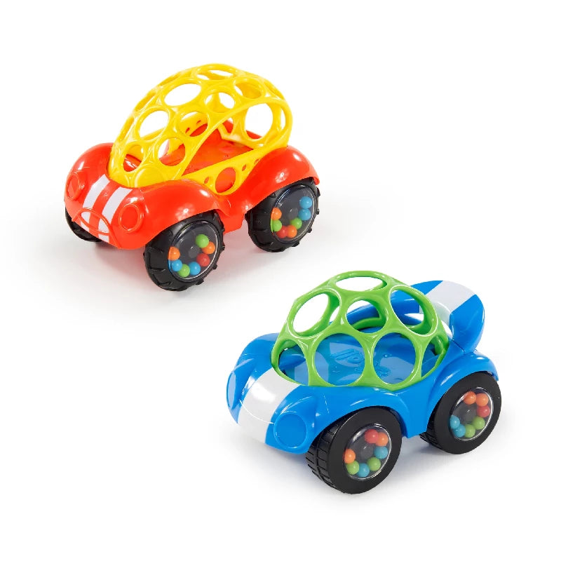 Oball Rattle & Roll - Assorteret Biler til Leg