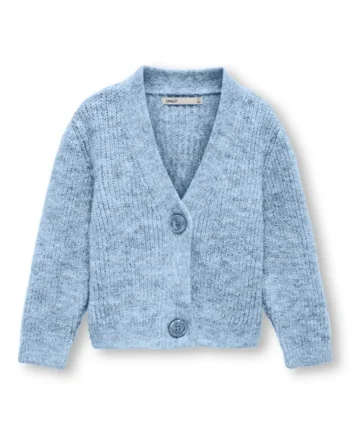 Oriana Glitter Cardigan i Blå - Fantastisk Tilbud!