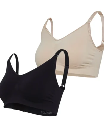 Original Graviditets- og Amme-bh i Beige og Sort – Tilbud!