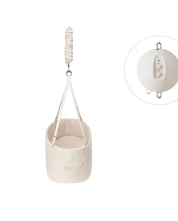 Oval Vugge med Motor - Naturlig Tryghed til Din Baby