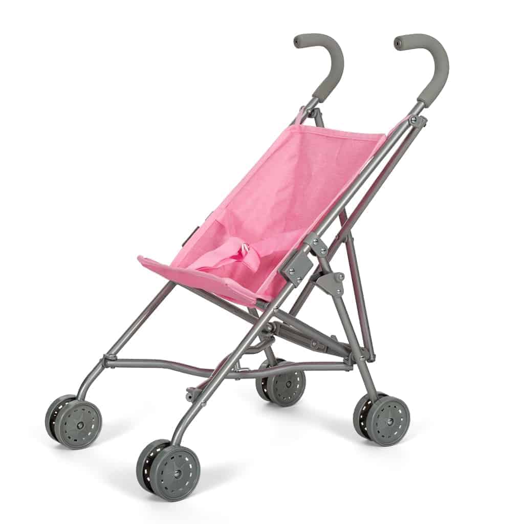 Klapvogn til Dukker - Pink fra Mamamemo på Tilbud!