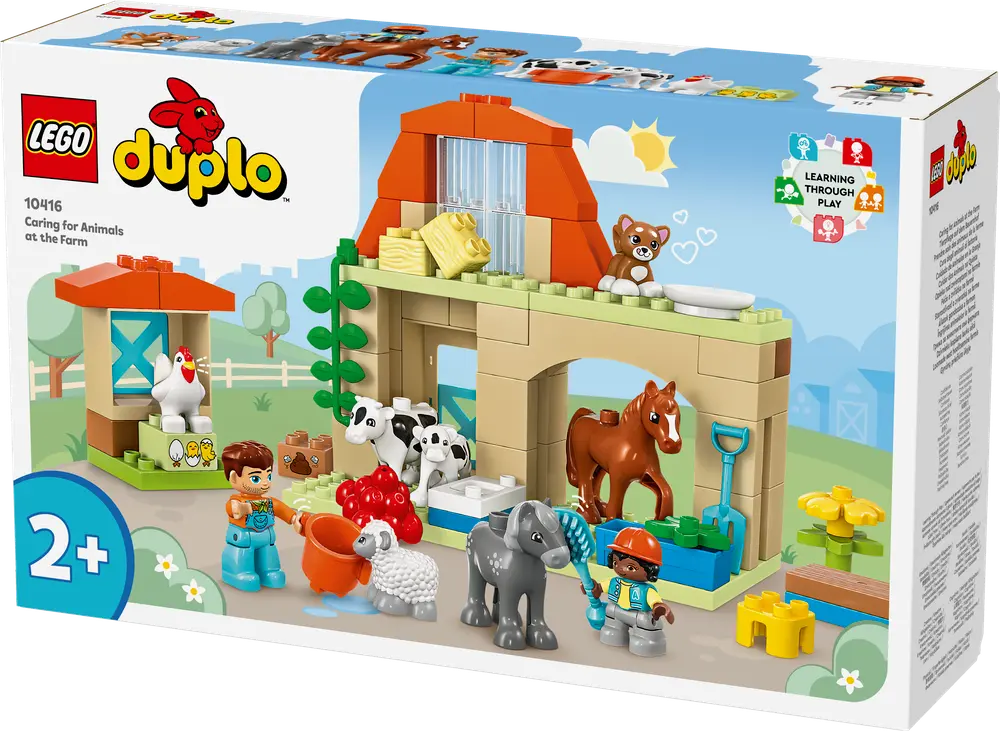 LEGO® DUPLO® Pasning af Bondegårdens Dyr 10416 - Læring og Leg