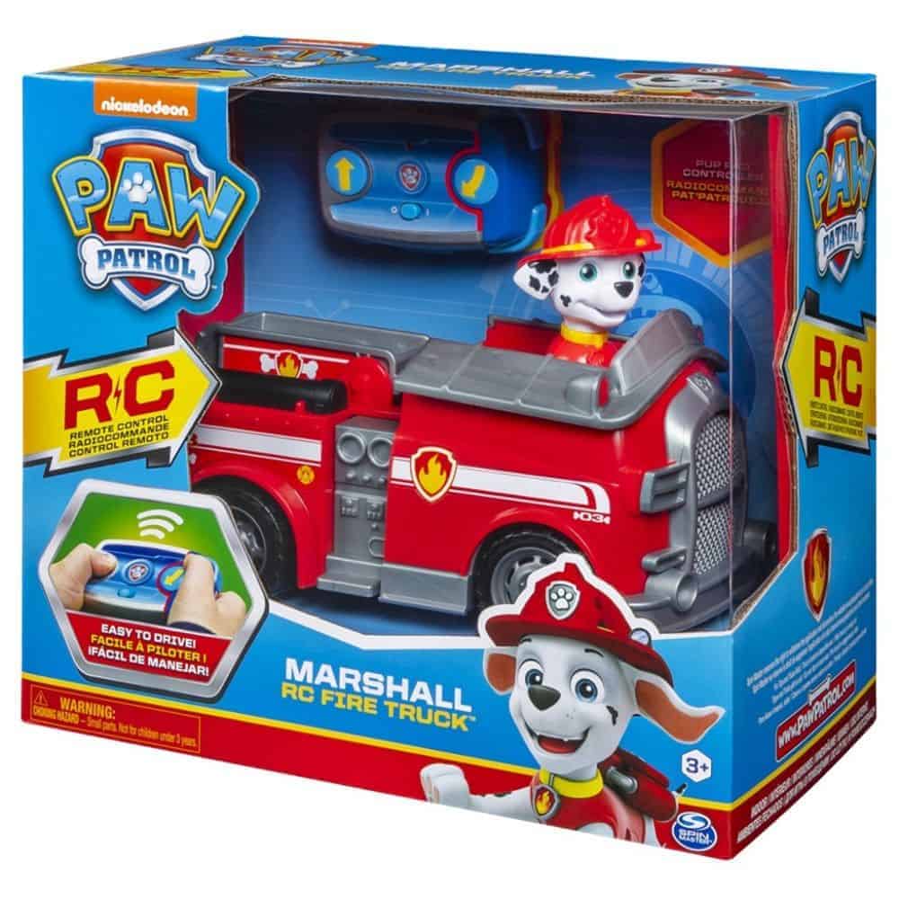 Paw Patrol Marshall Fjernstyret Brandbil på Tilbud!