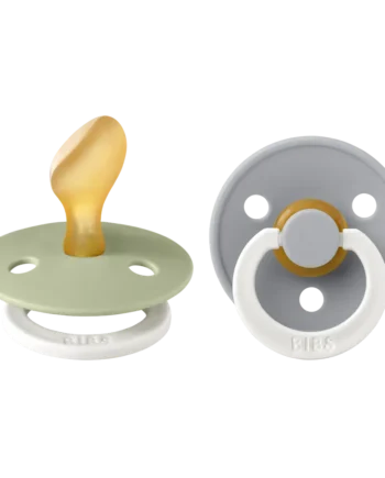 BIBS Colour Anatomisk Sut i Sage Cloud - Naturlatex Kvalitet
