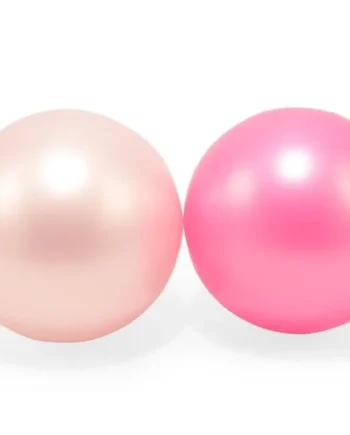 Lyserøde og Pink Plastikbolde i Net - Sansebolde til Børn