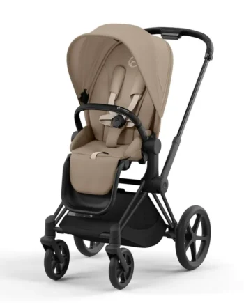 Cybex Priam Klapvogn - Luksus i Cozy Beige Matt Black