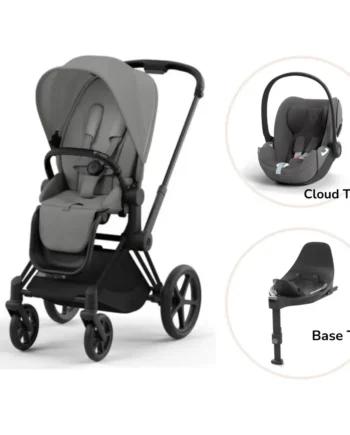 Cybex Priam Klapvogn med Cloud T og Base - Mirage Grey