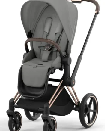 Cybex Priam Klapvogn i Mirage Grey Rosegold - Luksus på udsalg