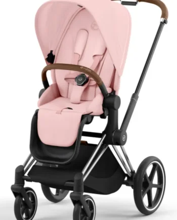 Cybex Priam Klapvogn - Peach Pink Chrome Brown Tilbud!