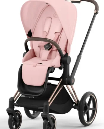 Priam Klapvogn i Peach Pink Rosegold – Luksus til Børn