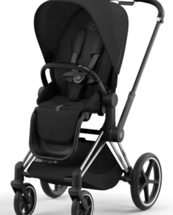 Cybex Priam Klapvogn - Luksus i Sort Chrome