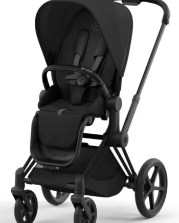 Cybex Priam Klapvogn - Sepia Black Matt til luksuriøse forældre