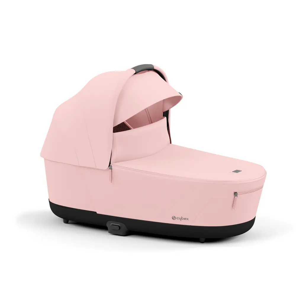 Priam Lux Barnevognskasse i Peach Pink – Komfort til Baby