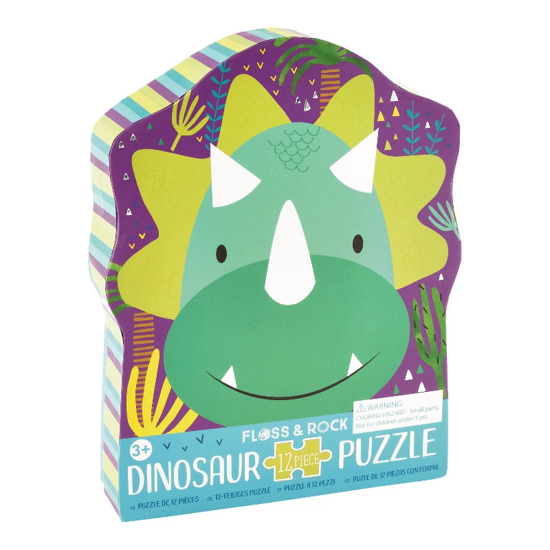 Dino Puslespil med 12 Brikker - Fantastisk Tilbud!