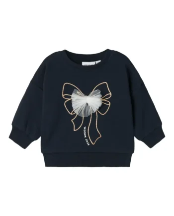 Raxa Langærmet Sweatshirt - Mørk Safir på Udsalg!