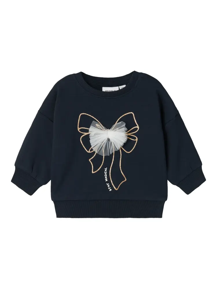 Raxa Langærmet Sweatshirt - Mørk Safir på Udsalg!