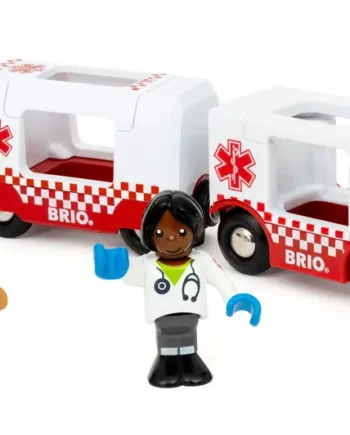 Reddende Ambulance fra Brio - Legetøjsbil til Ulykker