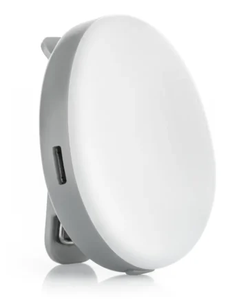 Praktisk Natlampe med Clips til Amning og Puslebord
