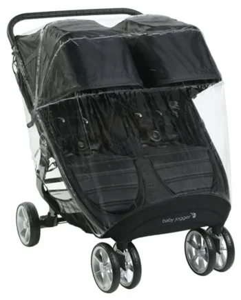Regnslag til Baby Jogger City Mini 2 GT2 Double - Udsalg!