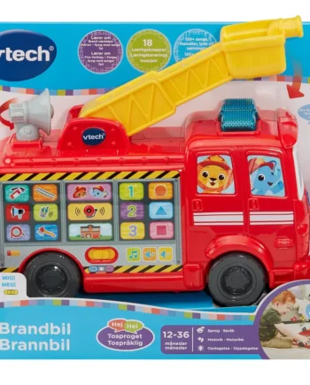 Interaktiv brandbil fra Rescue Buddies - Sjov leg!