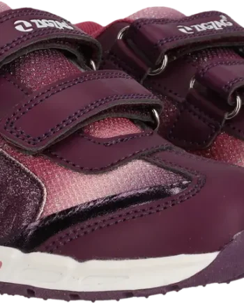 Lysende Mørk Lilla Sneakers til Børn – Sjovt Design!