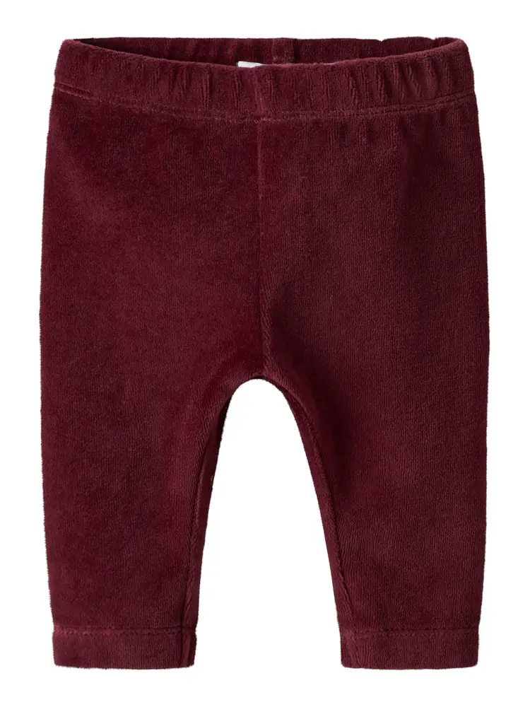 Roxy Velour Leggings i Bourgogne - Komfort til Børn