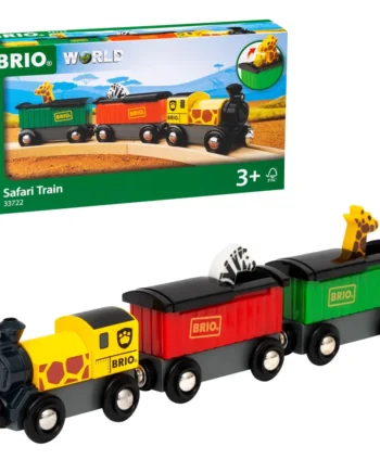 Farverigt Safari Tog fra Brio - Sjov Transport til Børn