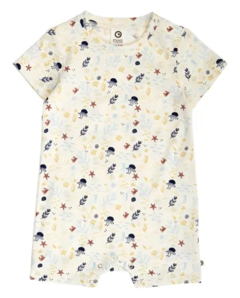 Sea Printet Sommerdragt Tofu  Hemp  Navy 62