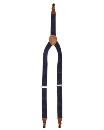 Justerbare Navy Prikkede Seler til Festtøj - Trendy Look