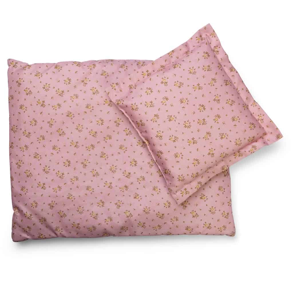 Sengesæt til Dukker 40 Cm - Rosa fra Mamamemo