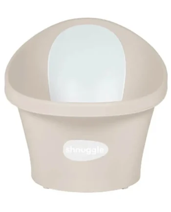 Shnuggle Baby Badekar - Beige til en stressfri badetid