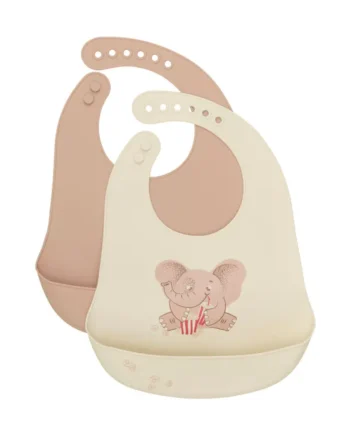 Silicone Hagesmæk - Warm Taupe til Baby og Børn