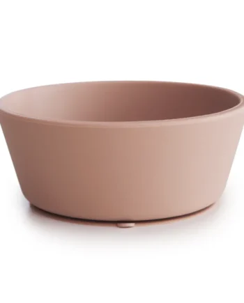 Silikoneskål med Sugekop - Blush fra Mushie til Børn